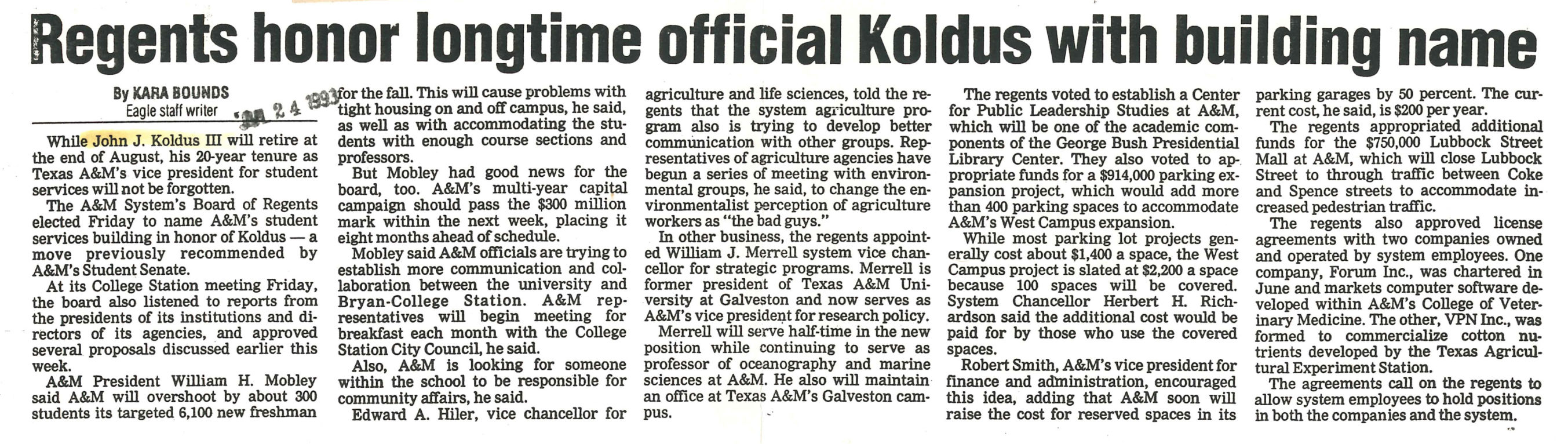 John Koldus III archives